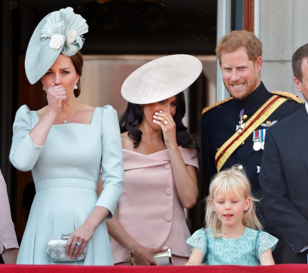 Why Meghan Markle Stood in the Back For Trooping the Colour