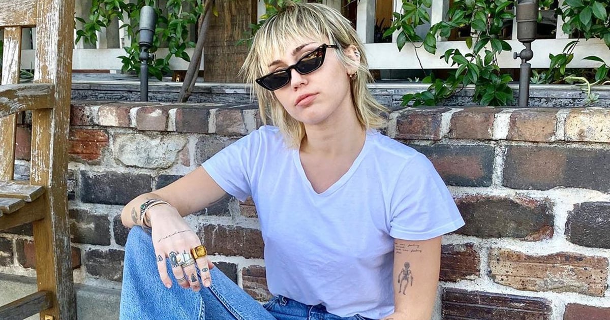 Miley Cyrus S Mullet Haircut In 2020 Photos Popsugar Beauty Australia
