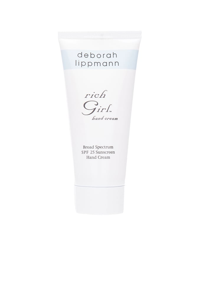 Why you need it: It's the season of hand creams, and this old faithful has SPF 25 to help reduce sun damage (re: wrinkles). 
Deborah Lippmann Rich Girl SPF 25 Hand and Foot Care Lotion ($28)