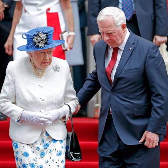 Canadian Official Touching Queen Elizabeth II Photo 2017