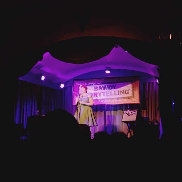 Heard men and women bravely tell hilarious true stories about their sex lives at Bawdy Storytelling, and it was amazing.