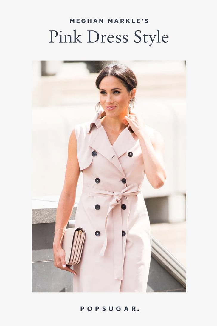 Meghan Markle Pink Dress Style