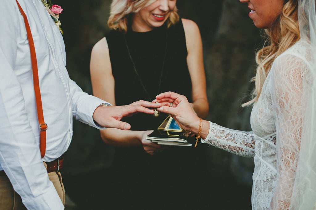 Trendy Palm Springs Wedding