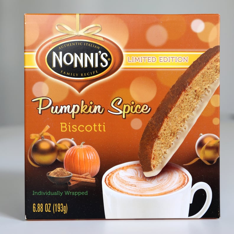 Nonni's Pumpkin Spice Biscotti ($3)