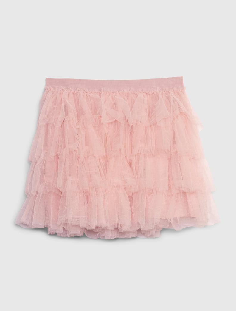 A Tulle Flippy Skirt