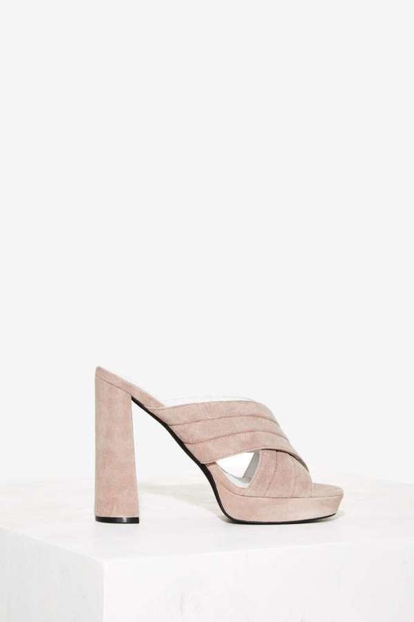 Jeffrey Campbell Kenobi Suede Mule ($135)