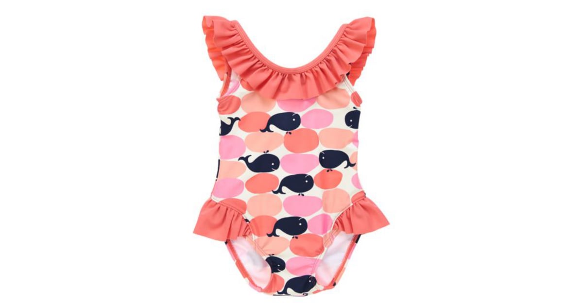 Ruffle Whale Print By Crazy 8 Bold Bathing Babes Geometric Swimsuits For Girls Popsugar Family Photo 10