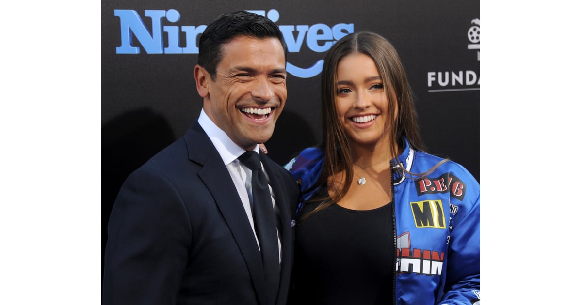 Mark Consuelos and Daughter Lola at Nine Lives Premiere POPSUGAR