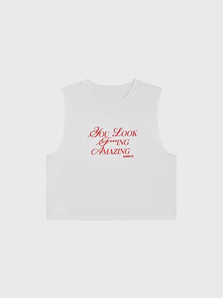 Barry's Optic White Legend Tank
