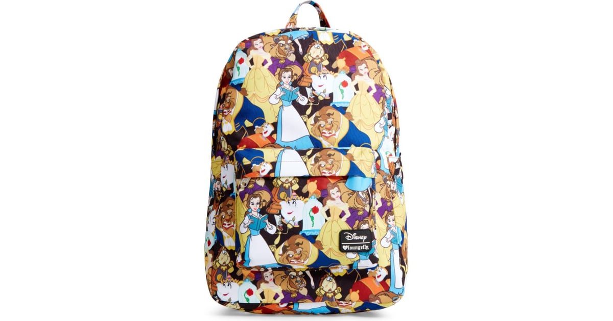 loungefly disney beauty and the beast backpack