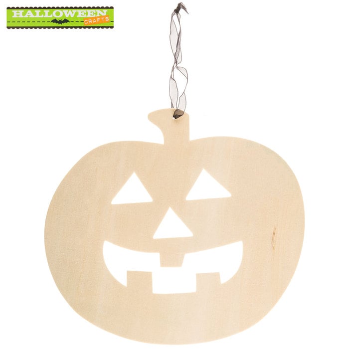 Jack-o'-Lantern Wood Cutout