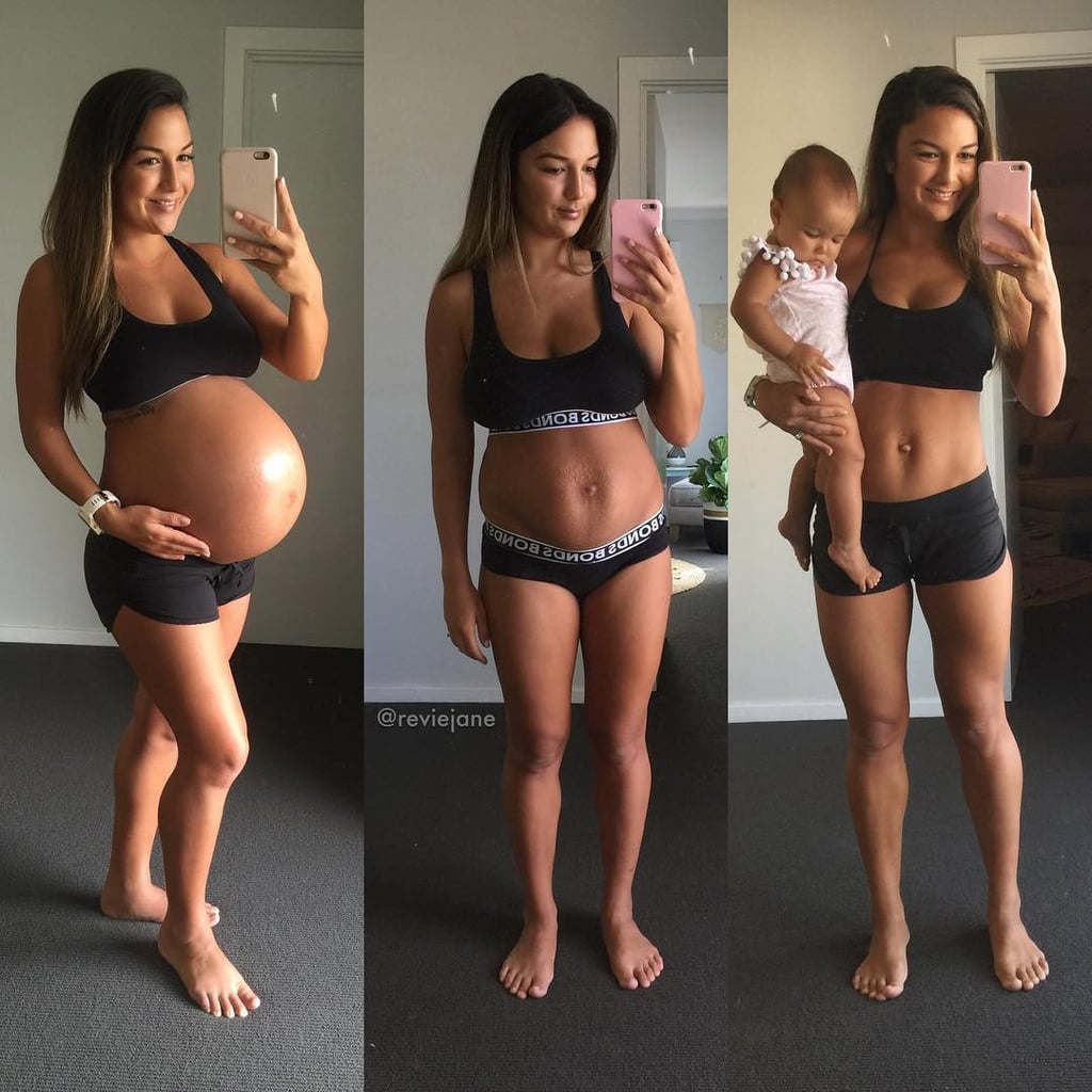 Pregnancy Before And After Instagram Fitness Accounts Popsugar Fitness Uk