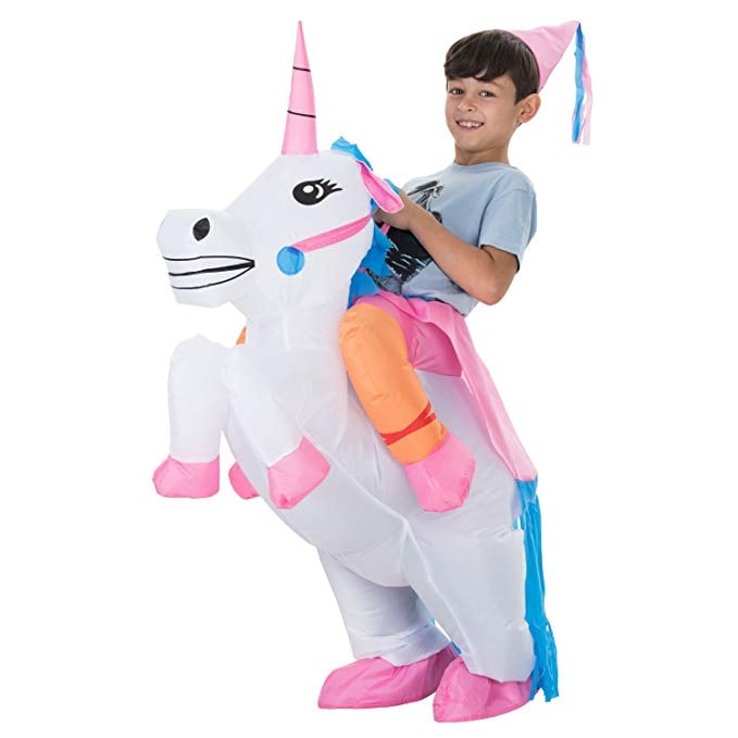 Toloco Inflatable Unicorn Rider Costume