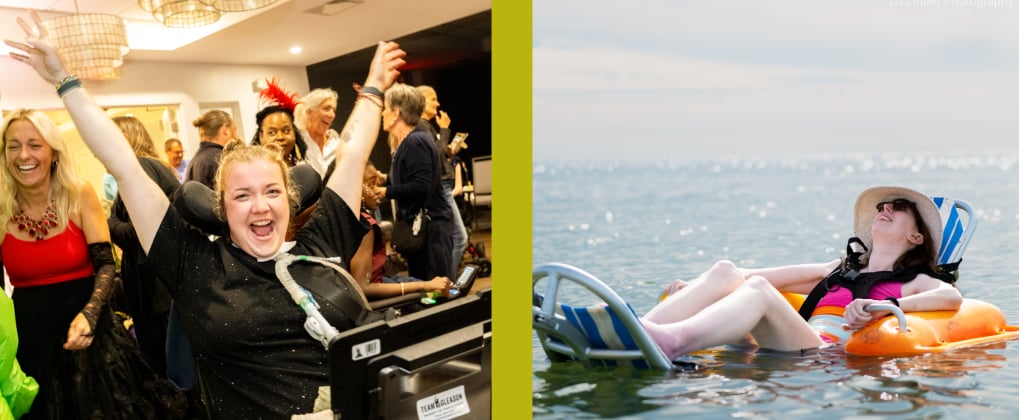 A Look Inside This Retreat For Young Women With ALS