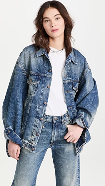 R13 Denim Trucker Jacket