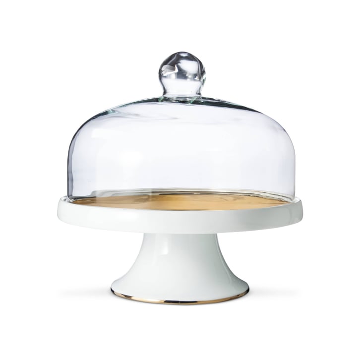 Porcelain & Gold Cake Stand Best Target Kitchen Products POPSUGAR
