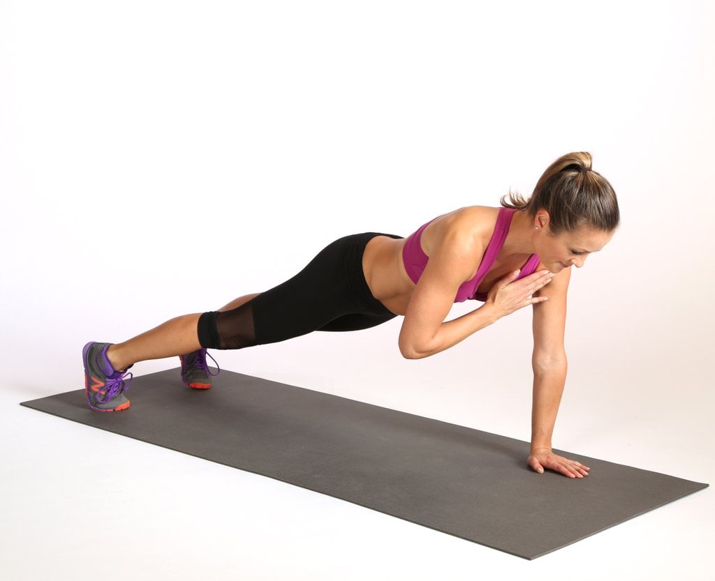 Plank With Shoulder Tap (or Handstand Hold)