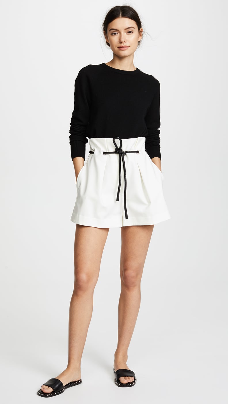 3.1 Phillip Lim Origami Pleated Shorts