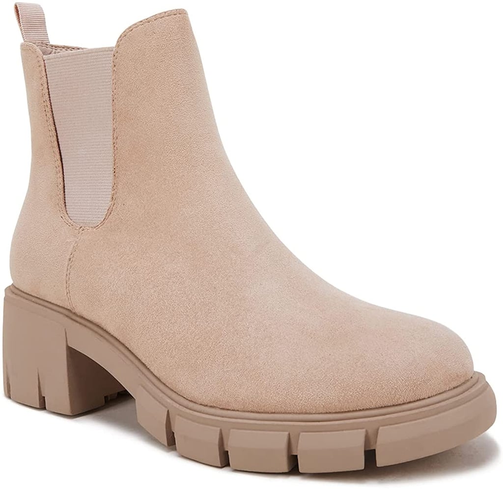 A Stylish Fall Must Have: Gihubafuil Chelsea Platform Booties
