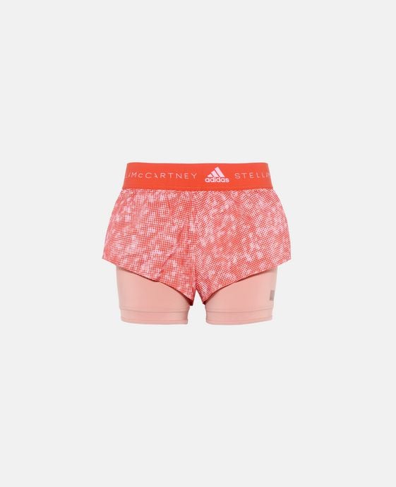Stella McCartney pink 2 in 1 shorts