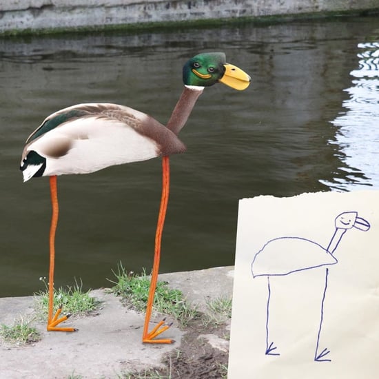 Dad Photoshops Kids Drawings on “ThingsIHaveDrawn” Instagram