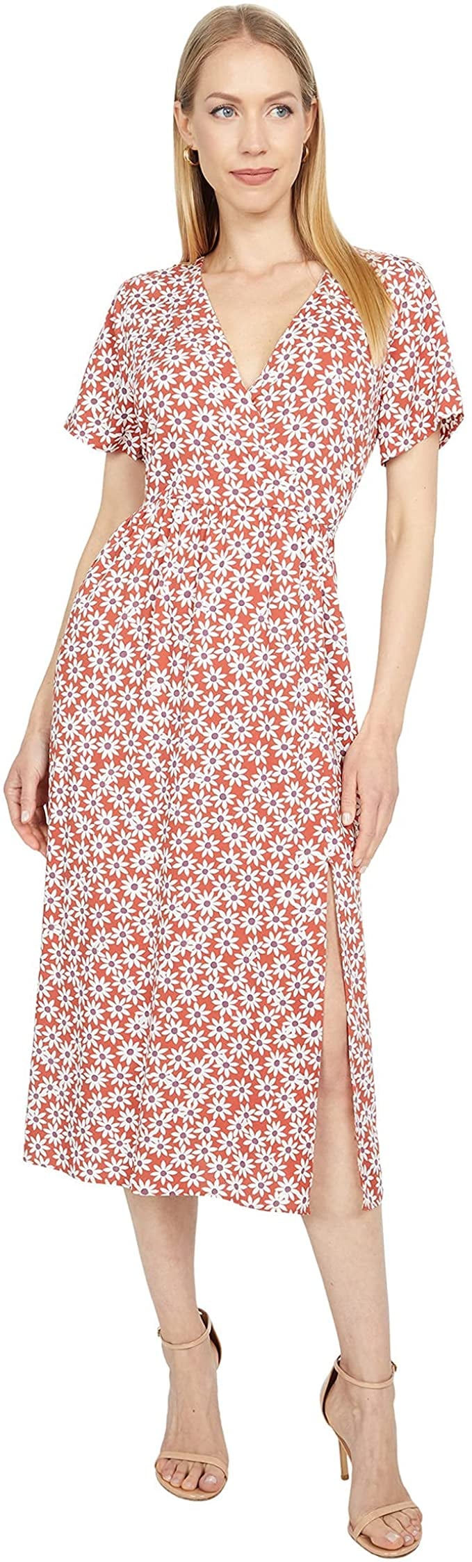 Madewell faux wrap dress best sale