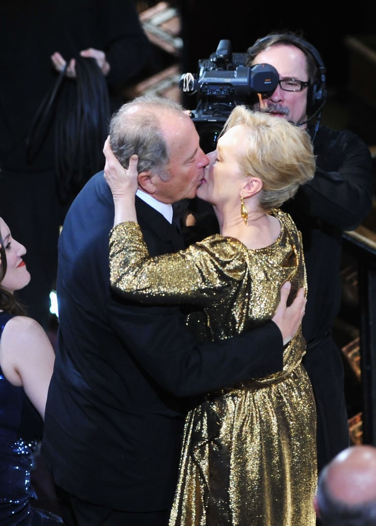In 2012, Streep gave Gummer a big kiss when she won the Academy Award for best actress for her role in "The Iron Lady."