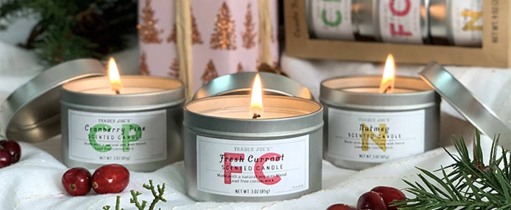 Holiday Candles at Trader Joe's 2019