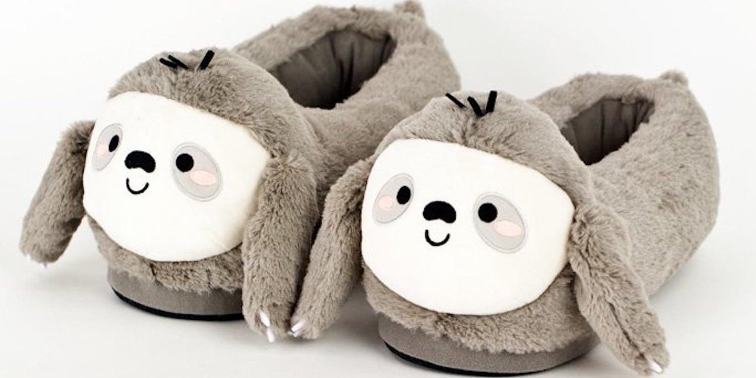 These Heated Sloth Slippers Are Too Cute to Handle POPSUGAR