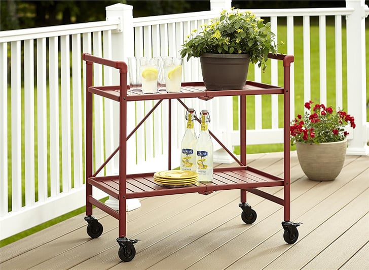 Metal Rolling Serving Cart (61) Patio Decor on Amazon Prime POPSUGAR Home Photo 25
