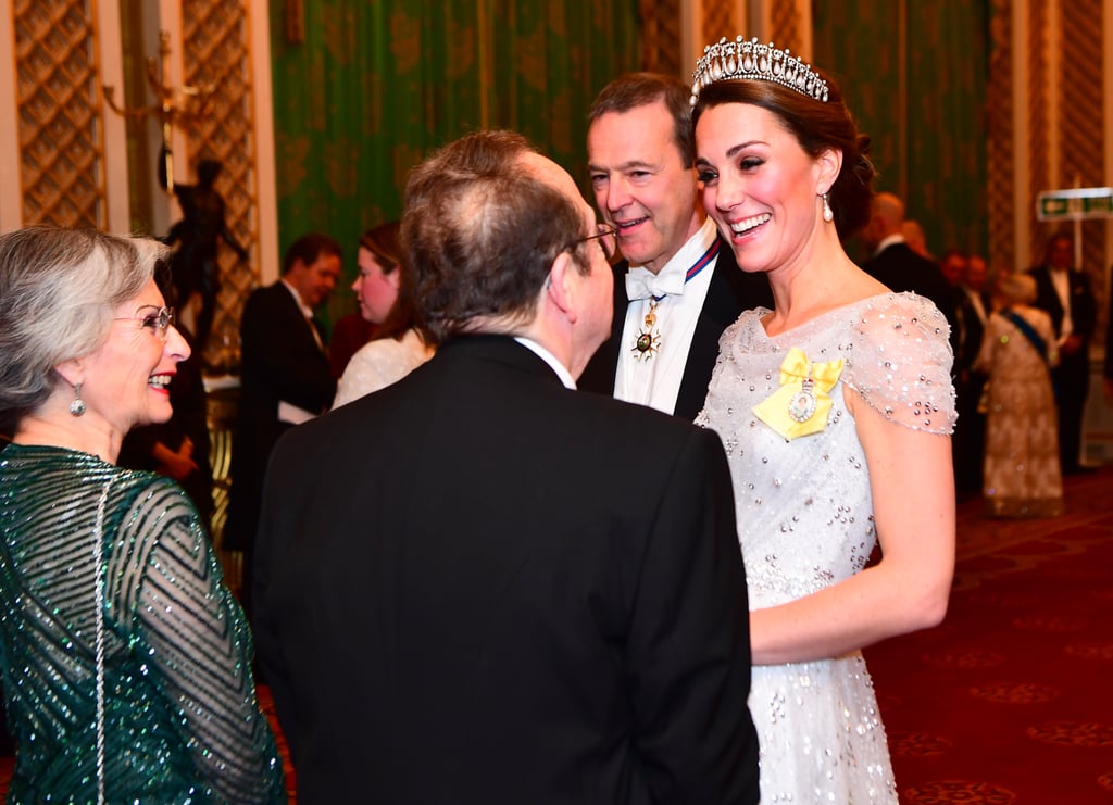 Kate Middleton and Prince William at Queen's Reception 2018
