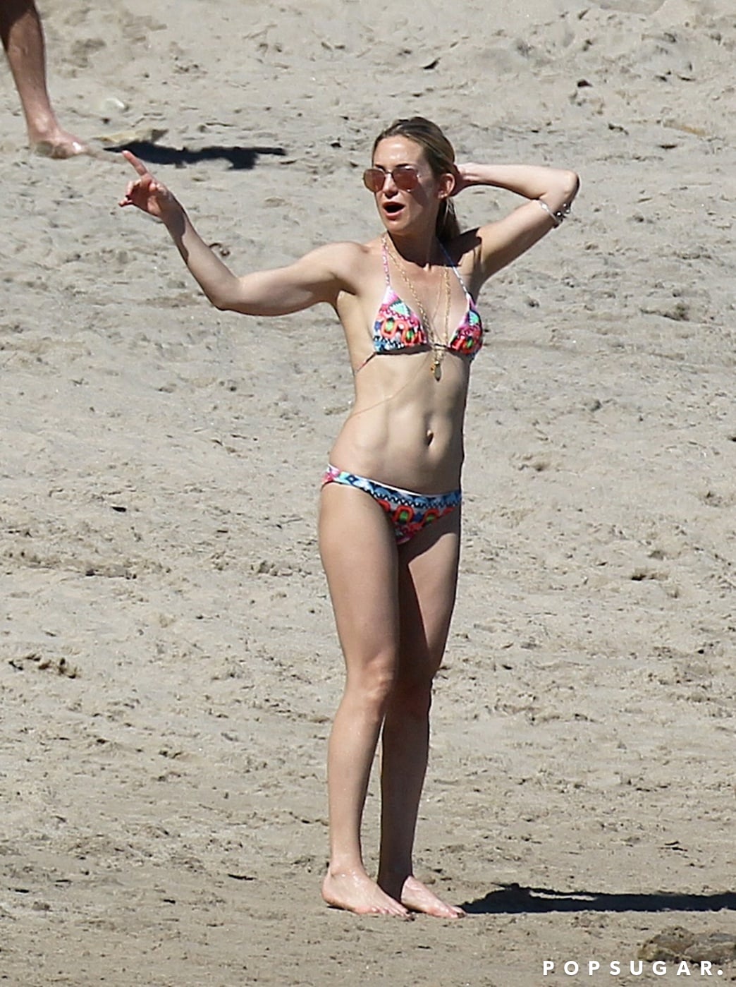 Celebrity & Entertainment | Kate Bares Bikini Body During Beach Day With Chris Martin | POPSUGAR Celebrity Photo 10
