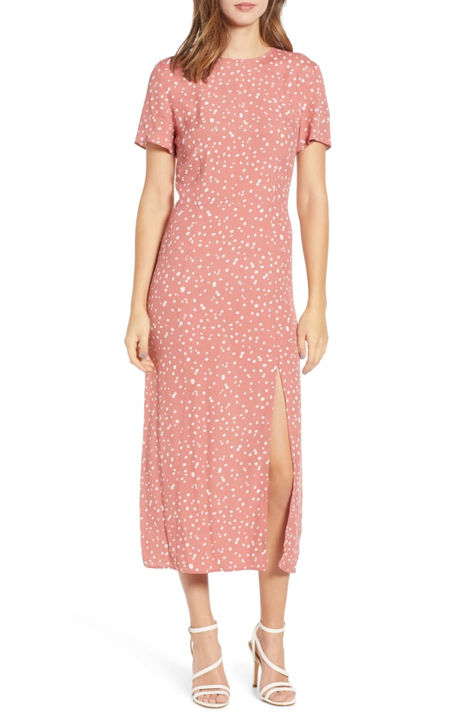 melanzana micro grid dress