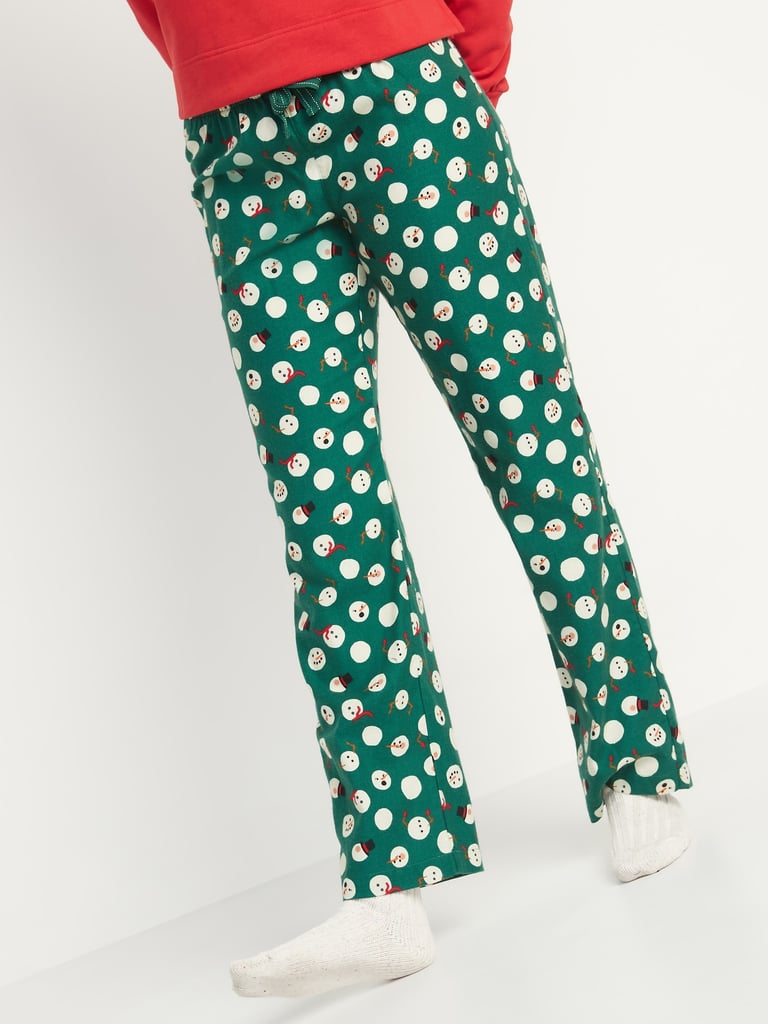 Patterned Flannel Pajama Pants