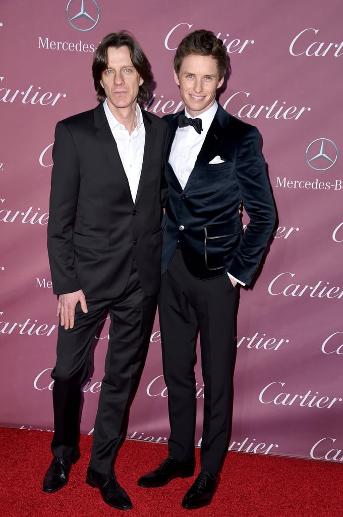 Eddie Redmayne and Hannah Bagshawe at Palm Springs Film Fest