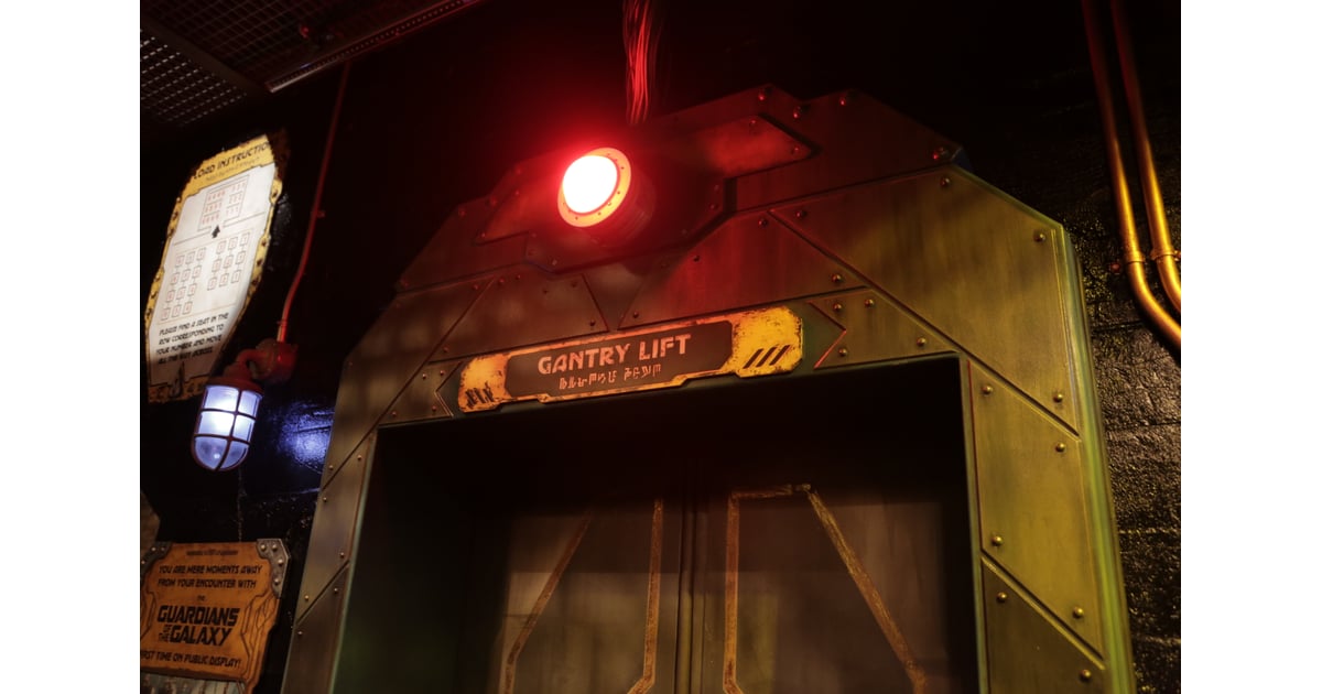 Gantry Lift | Inside Disneyland's Guardians of the Galaxy Ride