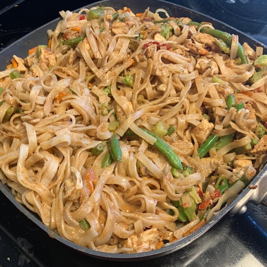 Easy Homemade Chicken Pad Thai-Inspired Noodle Recipe