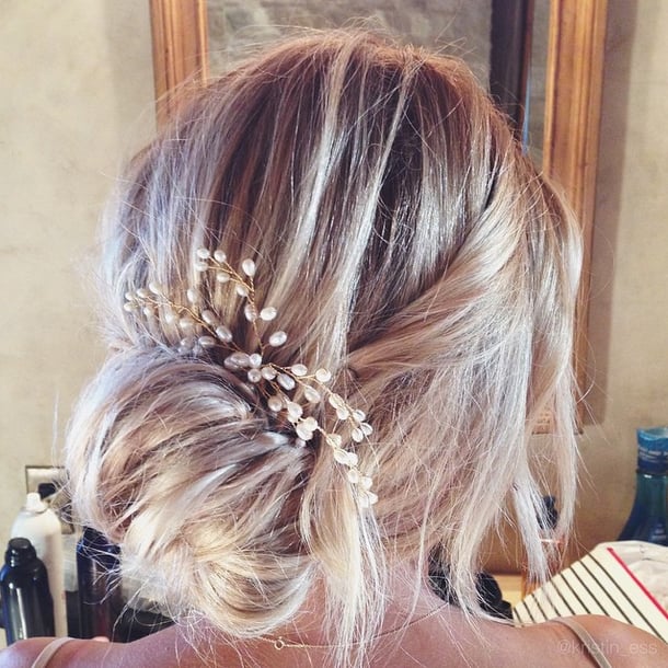 Lauren Conrad Saved Her Dreamy Wedding Updo For The Night Before