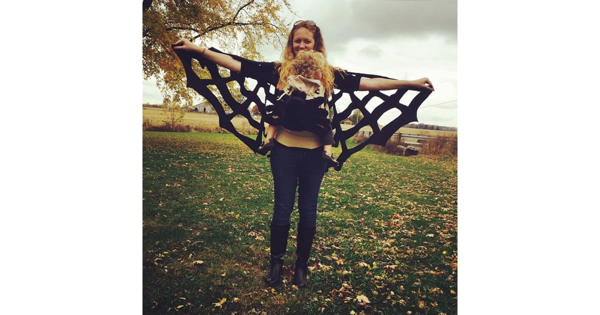 Spider Baby Carrier Halloween Costumes POPSUGAR Family Photo 16