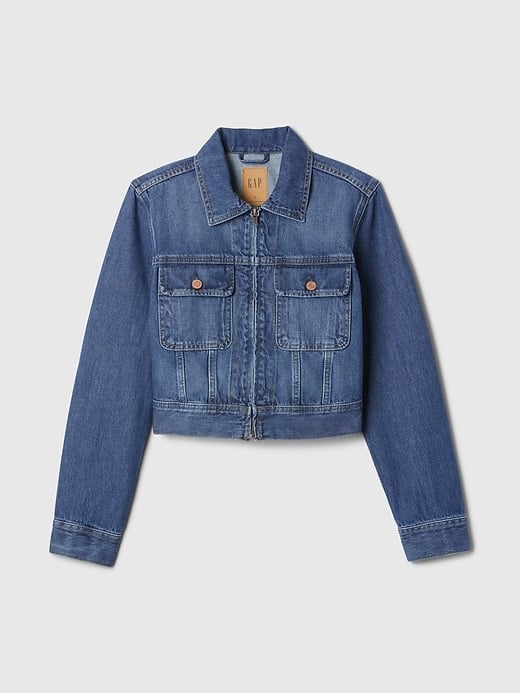 Gap Cropped Denim Jacket