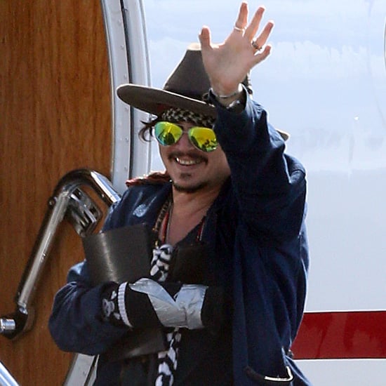 Johnny Depp Injured His Hand in Australia