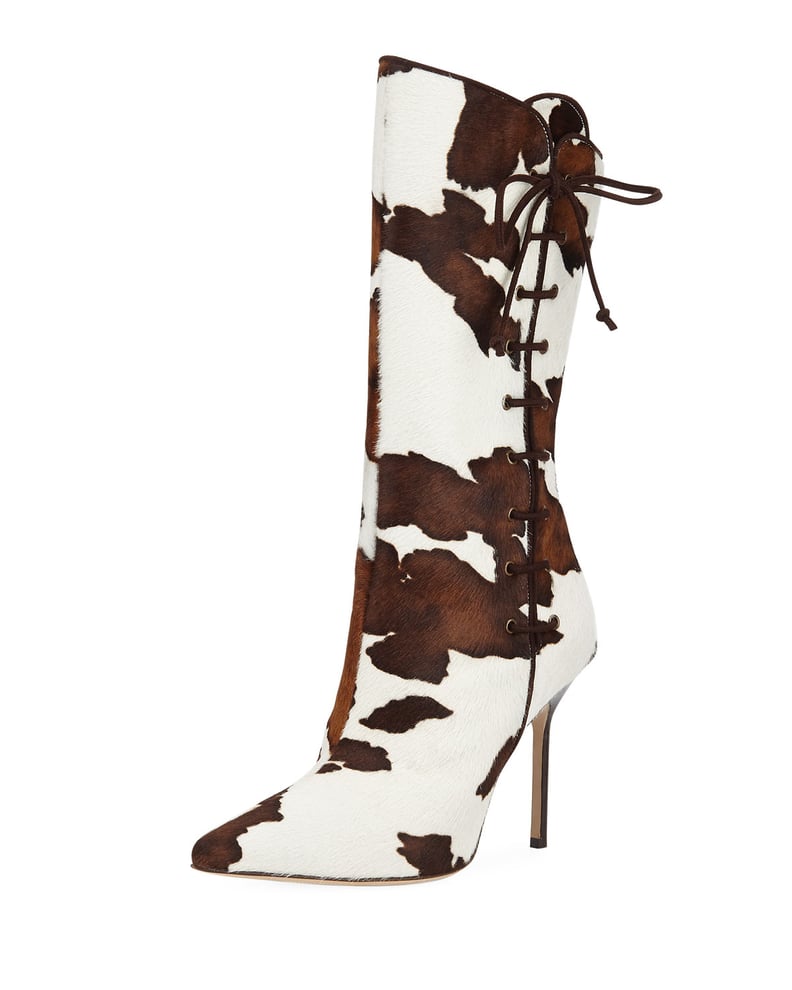 Manolo Blahnik Boot With Lace-Up Detail