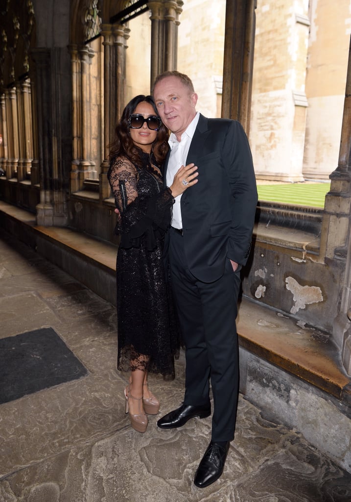 Salma Hayek at Gucci Cruise Show 2016