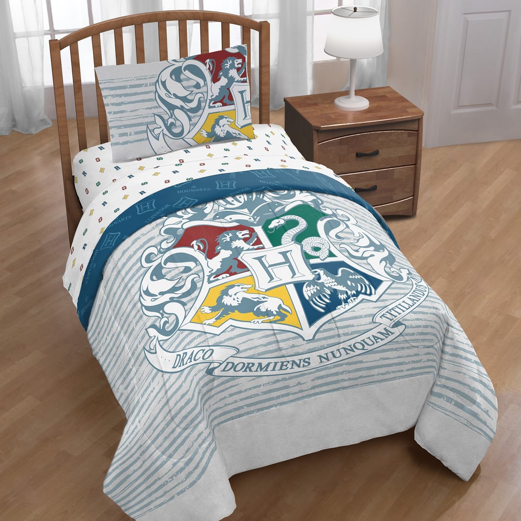 Harry Potter Hogwarts Crest Bed In A Bag Bedding Set With