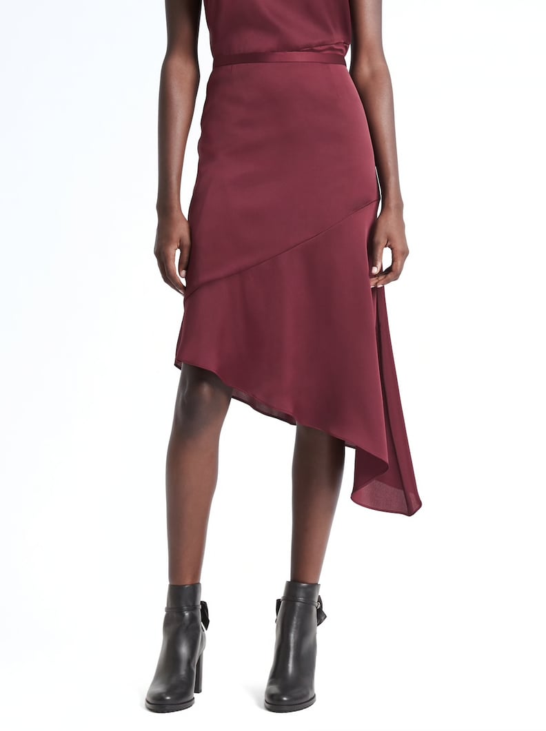 Banana Republic Olivia Palermo Bias-Cut Skirt