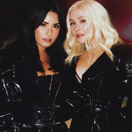 Christina Aguilera and Demi Lovato "Fall In Line" Song