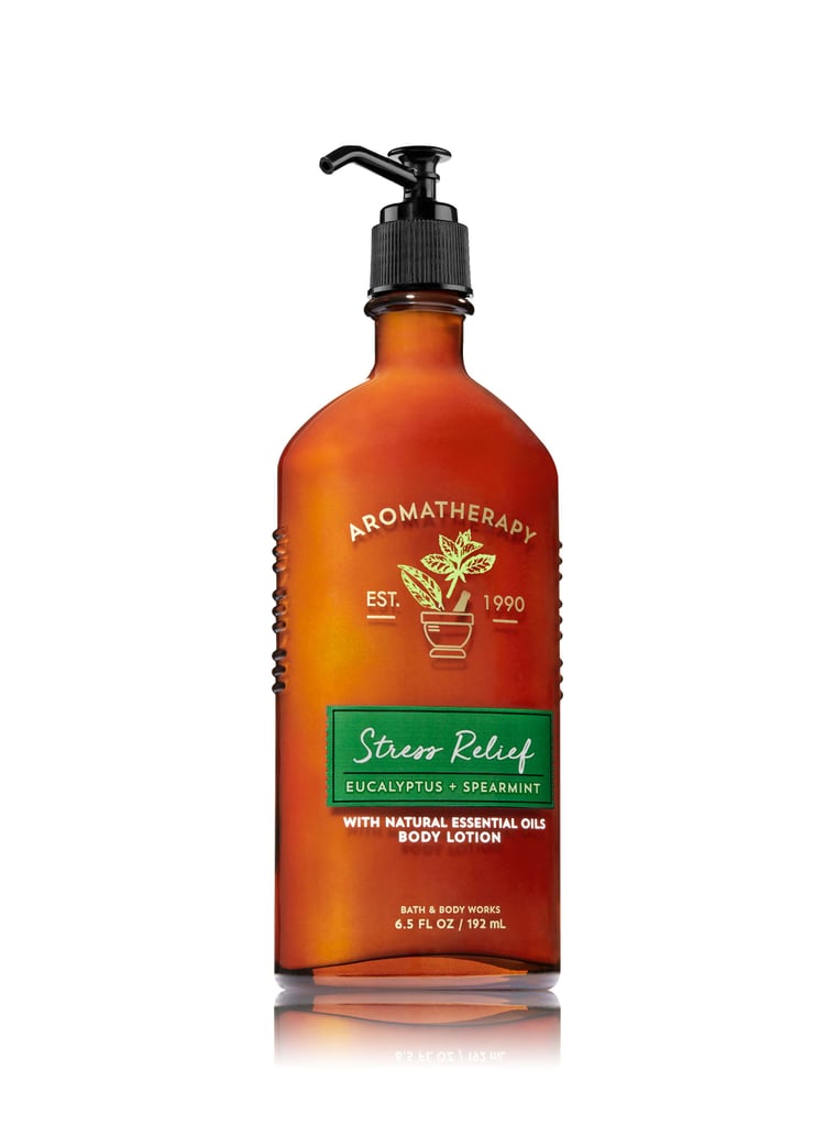 Stress Relief Eucalyptus and Spearmint Body Lotion ($13)