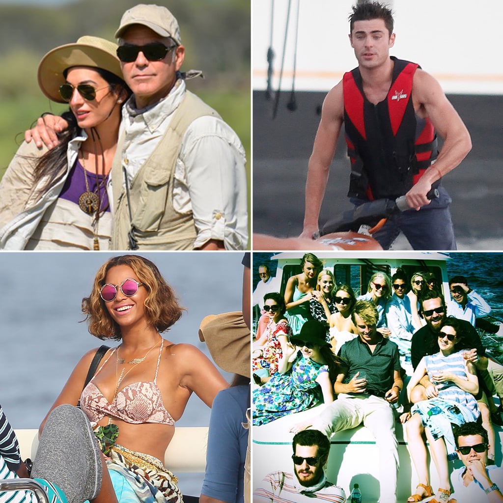 Celebrity Vacation Pictures 2014