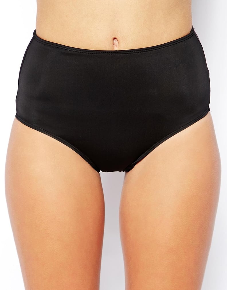 The Retro High-Waist Black Bottom