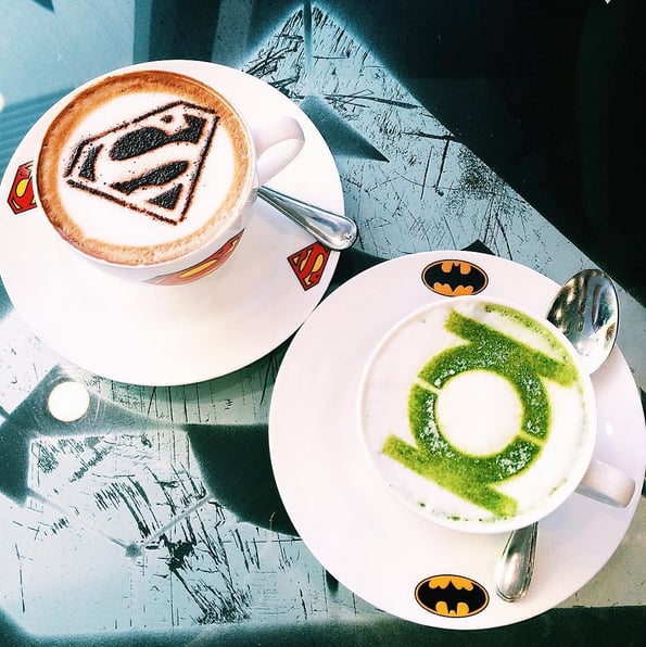 DC Comics Superheroes Cafe
